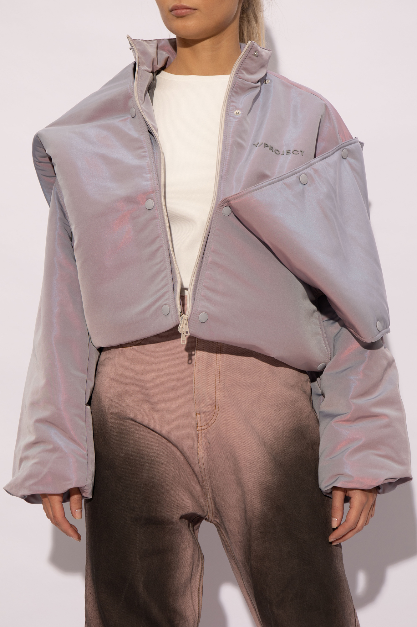 Multicolour Hooded jacket Y Project - Vitkac GB